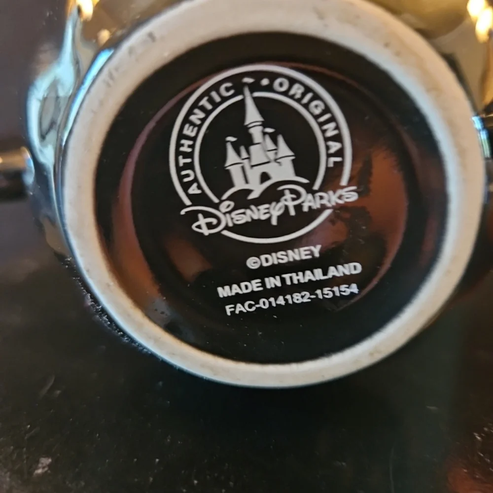 Mickey Mouse Black & Orange Pumpkin Coffee‎ Cups Disneyland Edition